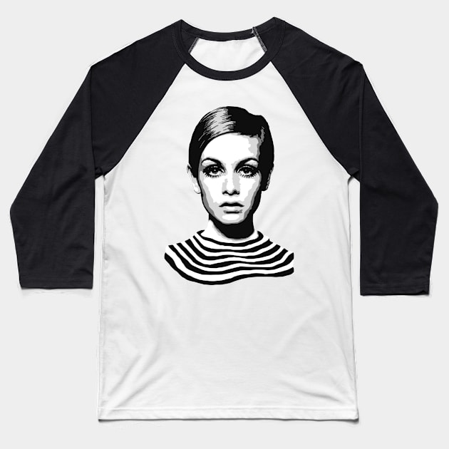 Twiggy Baseball T-Shirt by ProductX